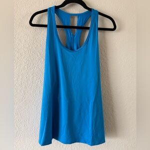 NWT EleVen Venus Williams Cosmos Tank Deep Turquoise Blue XXL Keyhole Racer Back